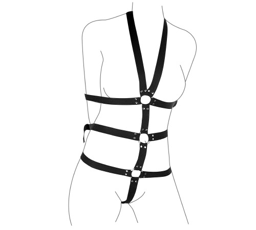 Набор для фиксации Art of Sex - BDSM Fixation Black Night Simple