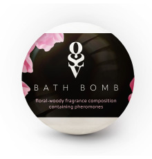 Бомбочка для ванны с феромонами Obsessive Bath bomb Floral - Woody (100 г)