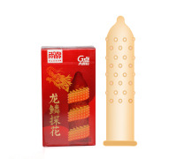 Презервативы ELASUN “Dragon Texture” — экстремальная стимуляция, крупные шипы, эффект спирали