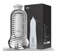 Мастурбатор Leten SPA Masturbator з голосовим супроводом, регульована інтенсивність стимуляції