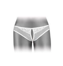 Трусики с жемчугом и доступом Fashion Secret Sophie White