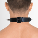 Мужской чокер с шипами Art of Sex - Archie Leather and Spikes