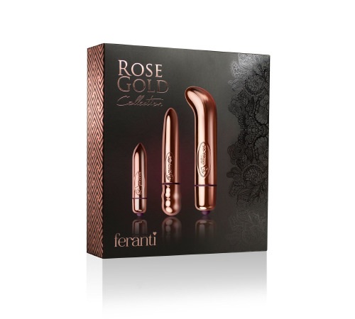 Набор вибраторов Rocks Off Rose Gold