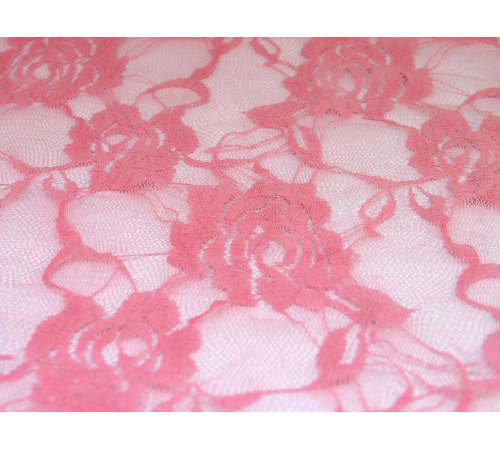 Прозора сорочка з довгим рукавом YOLANDA CHEMISE pink XXL/XXXL - Passion, трусики