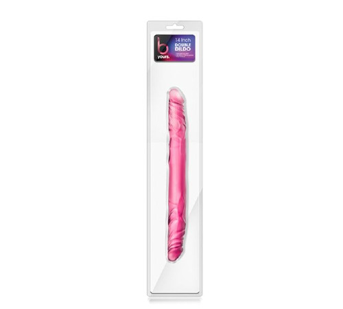 Двойной фаллоимитатор B YOURS 14INCH DOUBLE DILDO PINK        
