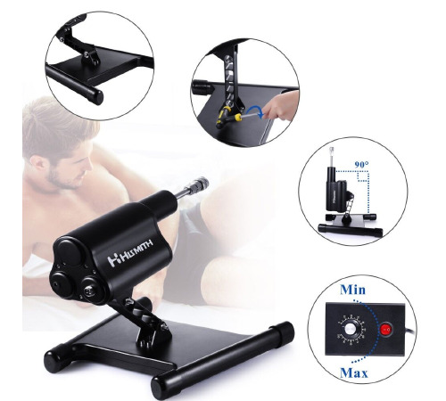 Смарт секс-машина Hismith AK-03 Sex Machine APP з фалоімітатором, особливо стійка, не потребує склад
