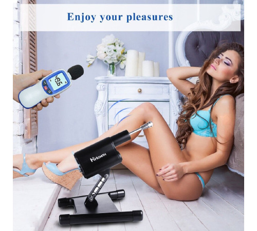 Смарт секс-машина Hismith AK-03 Sex Machine APP з фалоімітатором, особливо стійка, не потребує склад