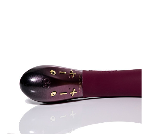 Вибратор для точки G Hot Octopuss KURVE, Treble and Bass Technology, 2 мотора, мягкий кончик