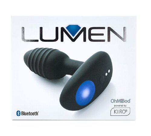 Інтерактивна анальна пробка OhMiBod Lumen powered by KIIROO