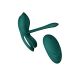 Смарт-ерекційне кільце Zalo BAYEK Turquoise Green, подвійне з ввідною частиною, пульт ДК