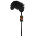 Щекоталкі з пером страуса Sportsheets Ostrich Tickler Чорна