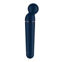 Вибромассажер Satisfyer Planet Wand-er Blue/Rosegold, очень мощный, беспроводной