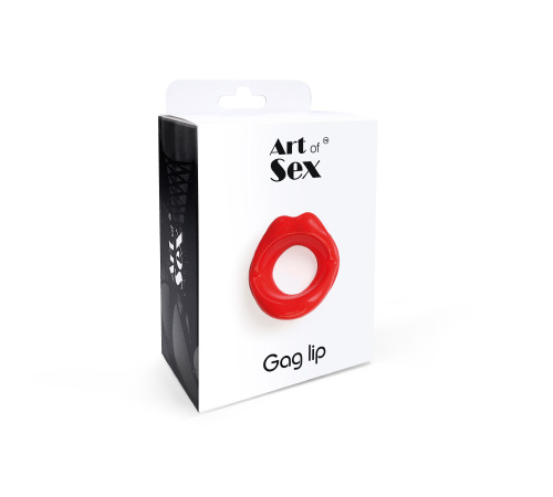 Кляп у формі губ Art of Sex - Gag lip, Рожевий