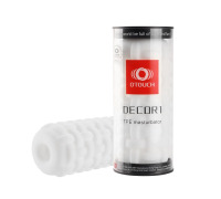 Мастурбатор Otouch DECOR 1-A, утолщенный TPE, эффект всасывания, спиральные выступы