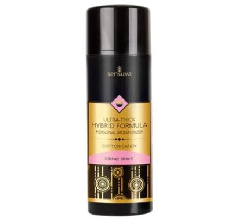 Густий крем-змазка на гібридній основі Sensuva UltraThick Hybrid Formula Cotton Candy (100 мл)