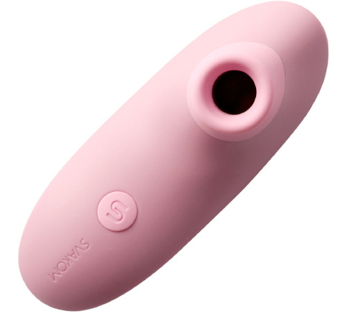 Вакуумний стимулятор Svakom Pulse Lite Neo Pale Rosette керується зі смартфона