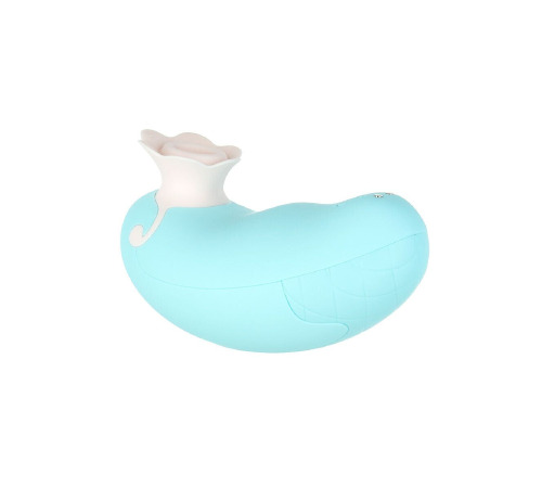 Роскошный вакуумный клиторальный стимулятор Pillow Talk - Dreamy Teal с кристаллом Swarovski