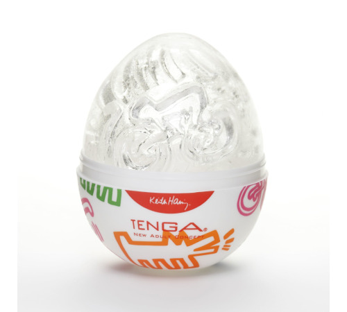 Набор мастурбаторов-яиц Tenga Keith Haring Egg Street (6 яиц)