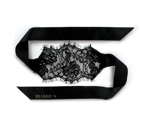 Романтический набор Rianne S: Kit d'Amour: вибропуля, перышко, маска, чехол-косметичка Black/Pink