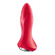 Анальная смарт-вибропробка с жемчужным массажем Satisfyer Rotator Plug 1+ Red