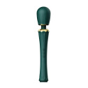 Вибратор микрофон с насадками Zalo Kyro Wand Turquoise Green