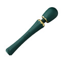 Вибратор микрофон с насадками Zalo Kyro Wand Turquoise Green