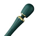Вибратор микрофон с насадками Zalo Kyro Wand Turquoise Green