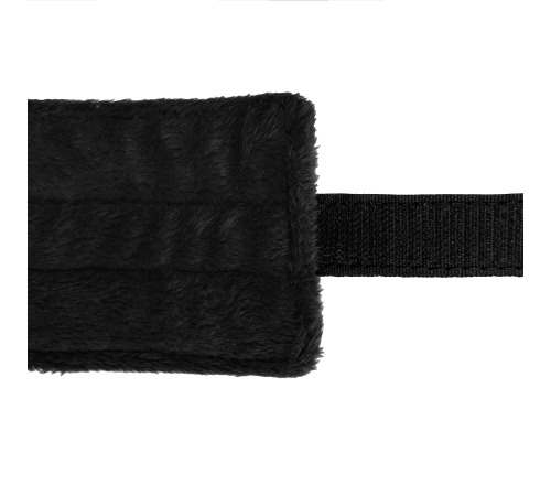 Набір нашийник з повідцем та маска Art of Sex - Soft Touch Light, Чорний