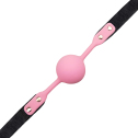 Силиконовый кляп NeDlyaSkuki Gag Ball розовый
