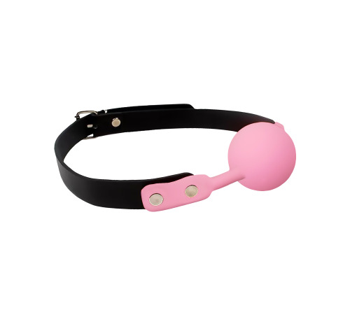 Силіконовий кляп NeDlyaSkuki Gag Ball рожевий