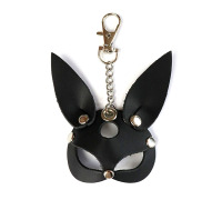 Брелок на карабіні для ключів Art of Sex Bunny, Чорний