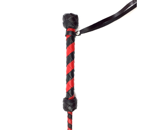 Стек черно/красный Ручная работа 75 см