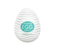 Мастурбатор яйцо Tenga Egg Wavy (Волнистый)