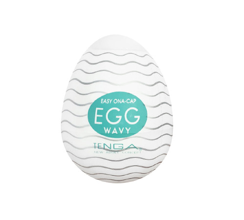 Мастурбатор яйцо Tenga Egg Wavy (Волнистый)