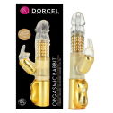 Вибратор-кролик Dorcel Orgasmic Rabbit Gold с жемчужным массажем