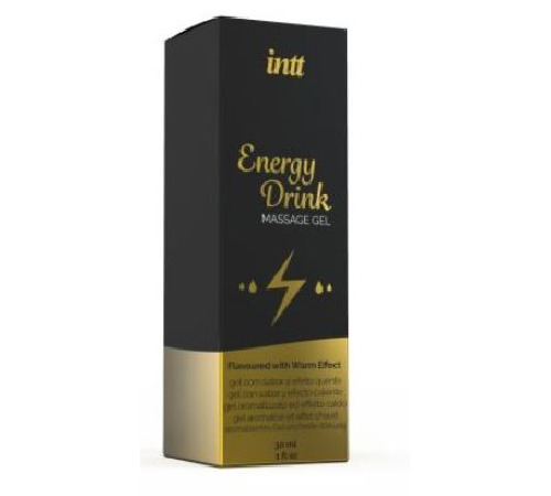 Массажный гель для интимных зон Intt Energy Drink (30 мл) разогревающий