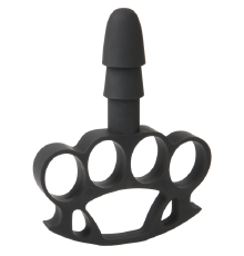 Держатель-кастет Doc Johnson с креплением Vac-U-Lock - Knuckle Up для игрушек