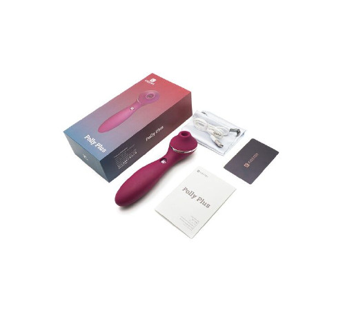 Вакуумный вибратор KISTOY Polly Plus Violet