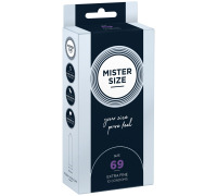 Презервативы Mister Size - pure feel - 69 (10 condoms), толщина 0,05 мм