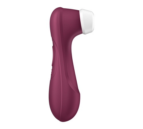 Вакуумный клиторальный стимулятор Satisfyer Pro 2 Generation 3 with Liquid Air Wine Red