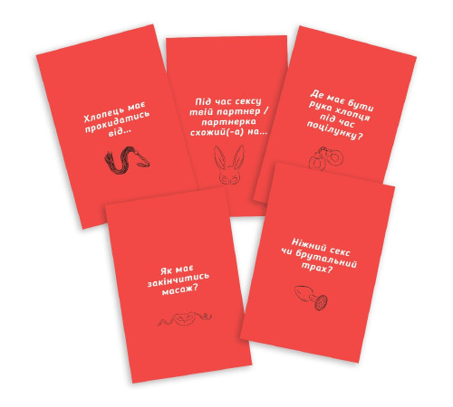 Эротическая блиц-игра «ВульГарно» для пары (UA)