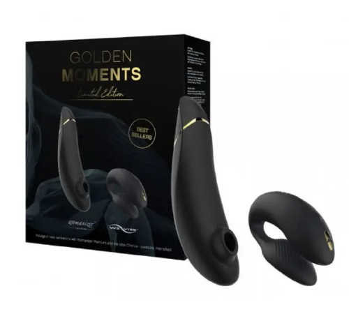 Набор Golden Moments Collection Womanizer Premium + We-Vibe Chorus