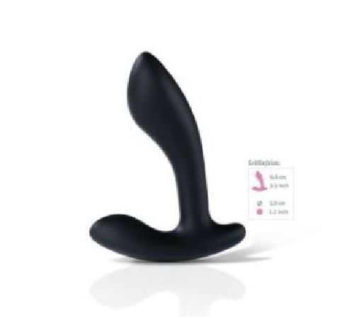 Массажер простаты Mystim Flexing Flavio с моделированием формы для электростимулятора, диаметр 3см