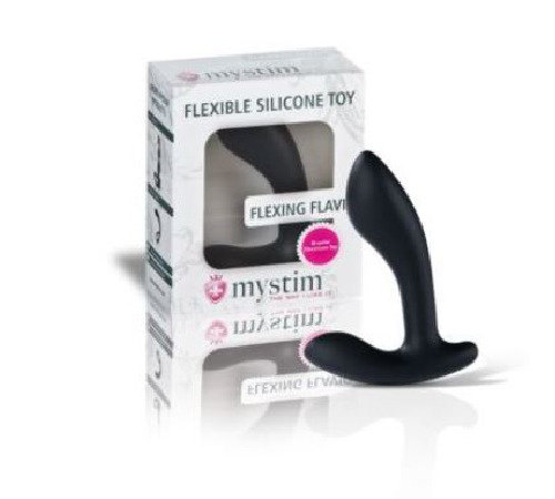 Массажер простаты Mystim Flexing Flavio с моделированием формы для электростимулятора, диаметр 3см