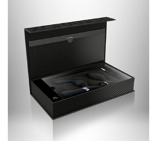 Преміумнабір для чоловіків 2в1 Rocks Off Fuzion Xchange з пультом ДК (масажер та вібропробка)