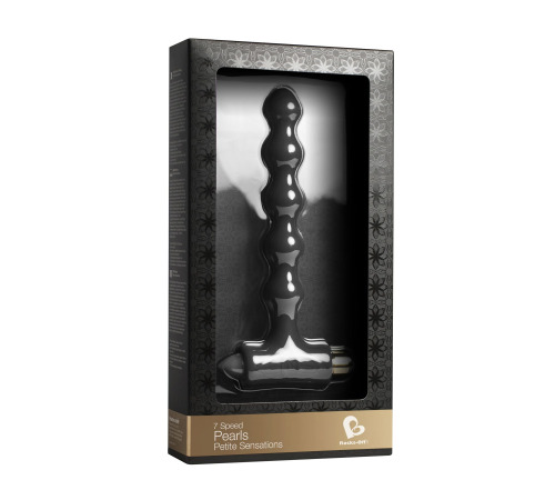 Анальный вибратор Rocks Off Petite Sensations - Pearls Black