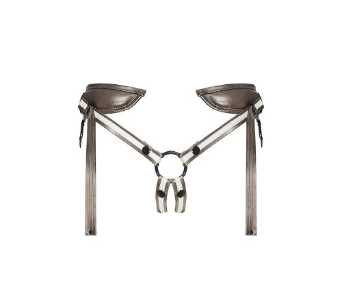 Трусы для страпона Strap-On-Me Leatherette HARNESS DESIROUS