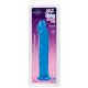 Фалоімітатор Doc Johnson Jelly Jewels Dong & Suction Cup Blue, діаметр 3,6 см, антибактеріальний ПВХ