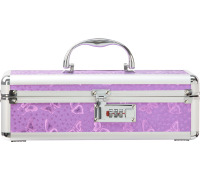Кейс для зберігання секс-іграшок BMS Factory - The Toy Chest Lokable Vibrator Case Purple з кодовим замком 