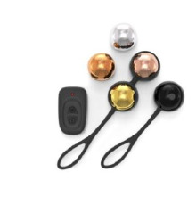 Набор вагинальных шариков Dorcel Training Balls, диам. 3,4см, вес 20-117гр, есть вибрация, пульт ДУ